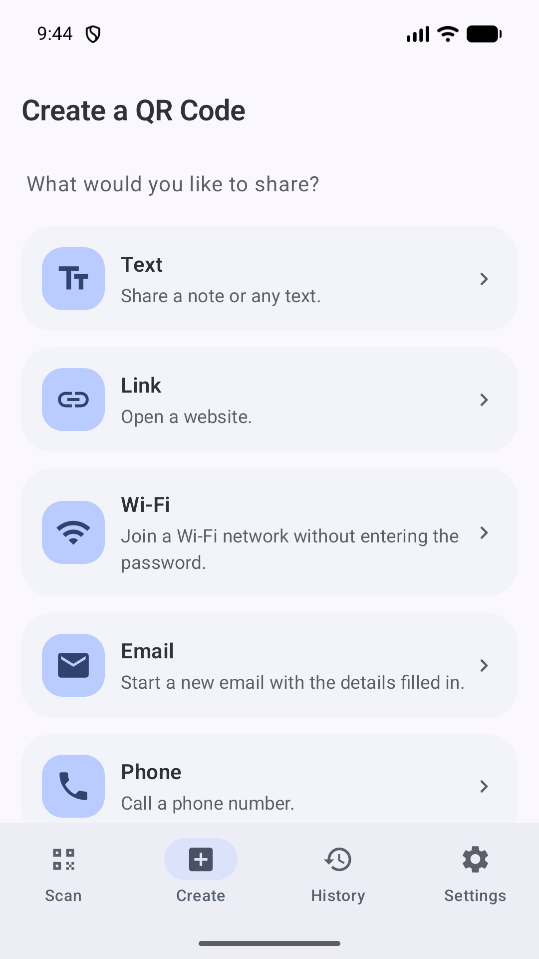 Creating a code from a form